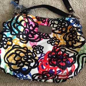 Coach purse poppy